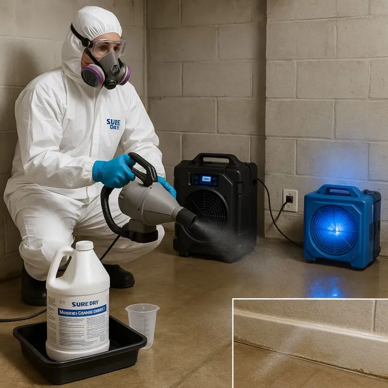 Sanitization and Odor Removal process in McGill, NV